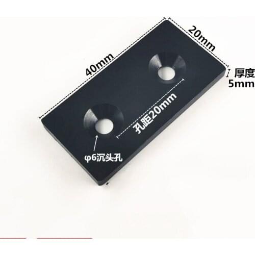 Black Cover Aluminum Accessories Aluminum Sections Cover Cover Cover Profile End Cover Cover Profile Plastic Plug