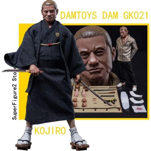 DAMTOYS GK021 GK021S 1/6Gangsters Kingdom Club A KOJIRO Kitano Takeshi Action Figure Model In Stock