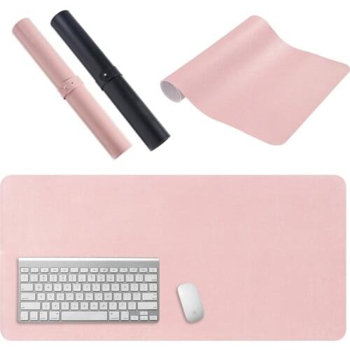 80x40 cm Microfiber Leather Mouse Pad Gaming Keyboard Pad Oversize Desk Mat Portable Waterproof and Non-slip Computer Pad