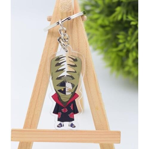 Cute Classic Anime Characters Keychain Double-side Acrylic Key Ring WL0179