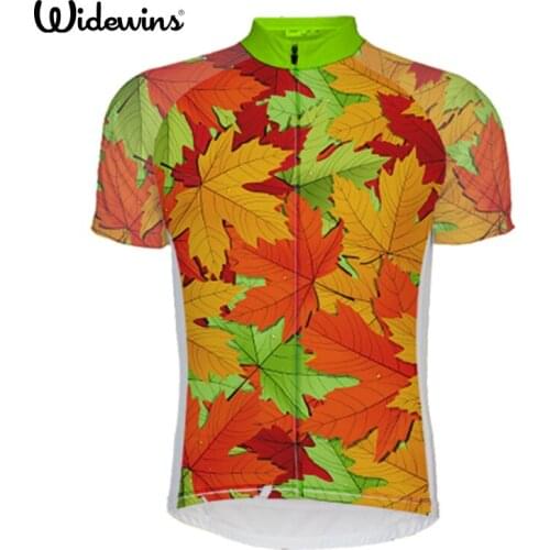 Maple leaves cycling jersey men and women bike jersey pro mtb team bicycle jersey clothing ropa ciclismo Black cycling wear 5654