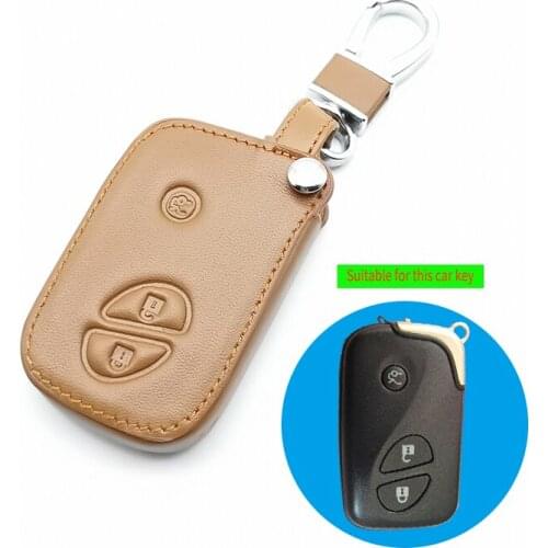 Soft Texture Leather Car Key Cover For Lexus CT200H GX400 GX460 IS250 IS300C RX270 ES240 ES350 LS460 GS300 450 460 h Shell Case