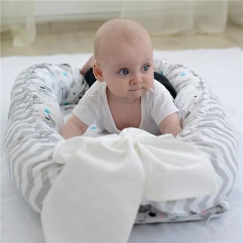 New Cotton Portable Bed Uterus Bionic Bed For Baby Portable Removable and Washable Neonate Baby Cot Bed in Bed
