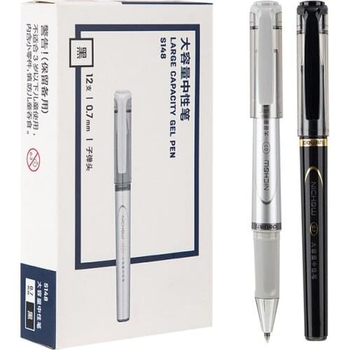 0.7mm New Sign Pen Smooth Gel Pen Refills Gift Pen Bulle Writing Tools School Office Supplies Stationery Gel Ink Pens