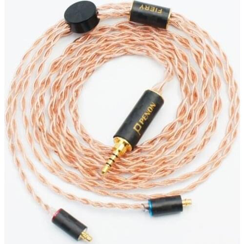 Penon Fiery Flagship MMCX/2Pin 0.78mm Single Crystal Copper HiFi Audiophile IEMs Cable