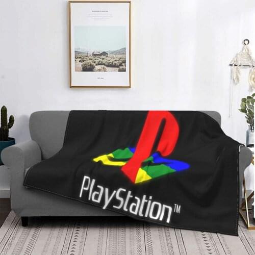 Playstation Ps5 1636 Blanket Bedspread Bed Plaid Prayer Rug Islam Plaid Cotton Cushion Crochet