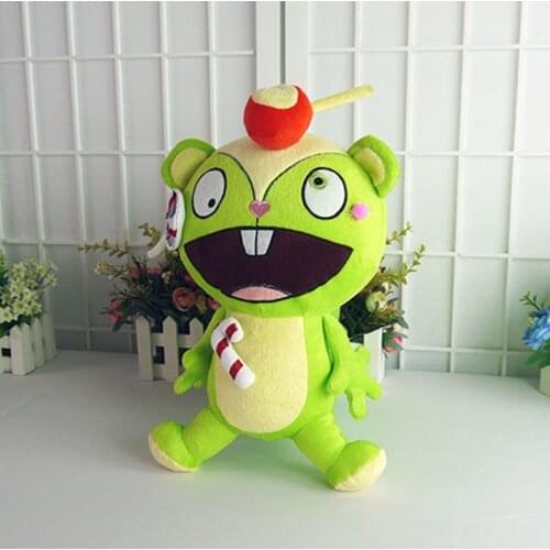 Happy Tree Friends Plush Dolls Anime Nutty Plush Toys 38cm soft Pillow for gift