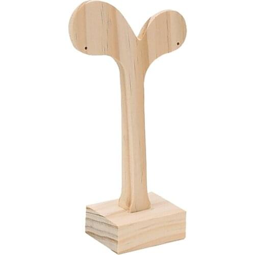 Earrings Shelf Jewelry Display Rack T Shape Stand Show Universal Professional Showcase Earrings Display Stand