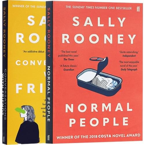 Conversations with Friends / Normal People Sally Rooney Life Novel Adult Bed Time Reading Books Fiction