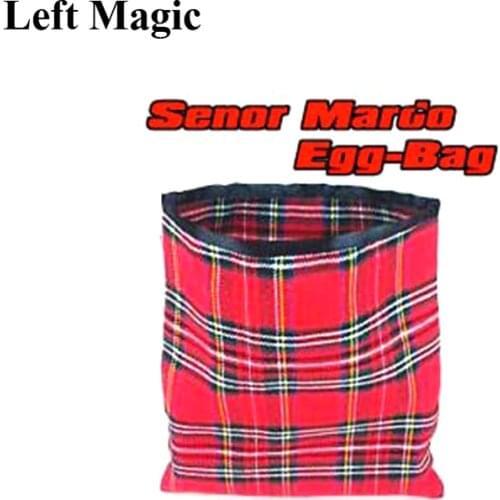 Senor Mardo Egg Bag (Red/Blue Color Available) Magic Tricks Object Appearing Vanish Magia Magician Stage Gimmick Illusions Fun