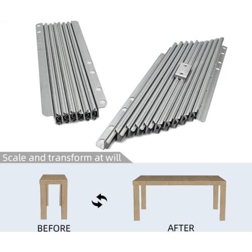 Cabinet Folding Table Telescopic Track Small Home Multifunctional Desk Bar Telescopic Slide Hardware Accessories