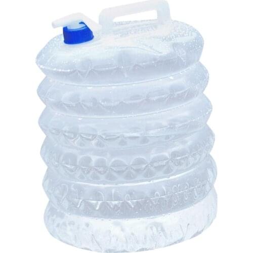 Water Buckets Storage Carrier Portable Foldable Container For Cars Interior Hiking Survival Camping Equipment Lightweight Travel