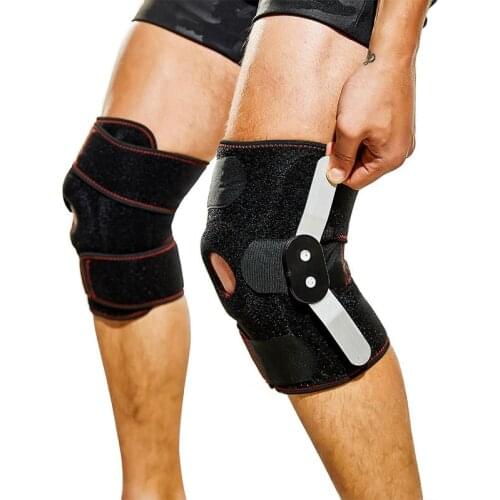 1pcs Orthopedic Stabilizer Knee Brace Support Joint Patella Protector Knee Pads at Arthritis Guard Inner Flexible Hinge Kneepads