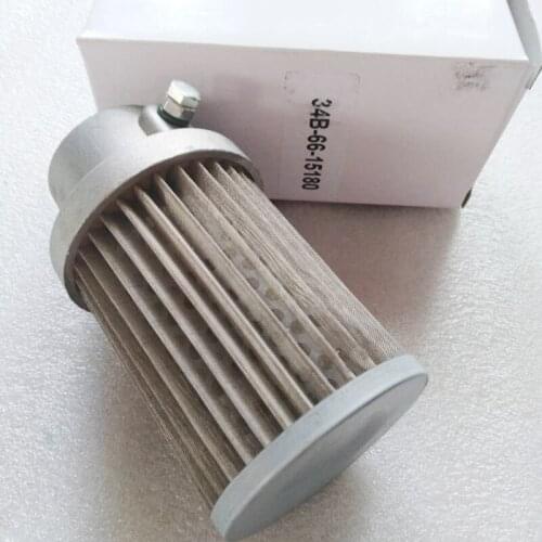 34b-66-15180 for komatsu 12-16 generation hydraulic oil filter element