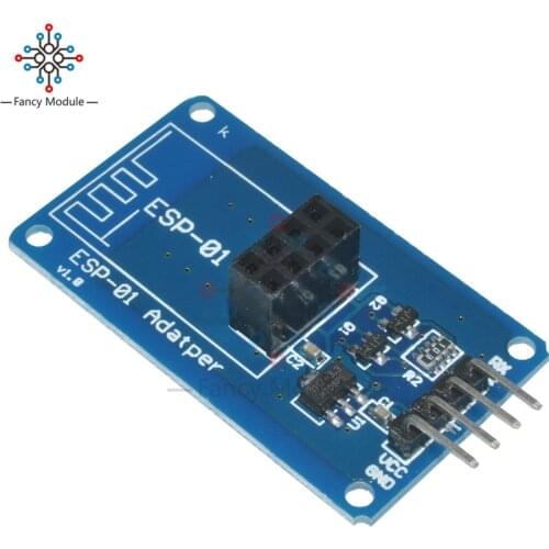 Adapter ESP8266 ESP-01 Serial Wireless Module For Arduino Transceiver Receiver Adapter Board Raspberry Pi UNO R3 One 3.3V 5V