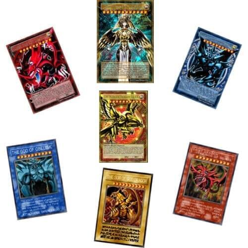 Anime Yugioh Diy Egyptian God Map of God Style Cards Artwork Hobby Hobby Collectibles Game Collection Anime Flash Cards