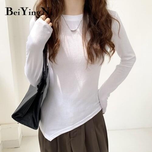 Женские хлопковые футболки BEIYINGNI China At AliExpress