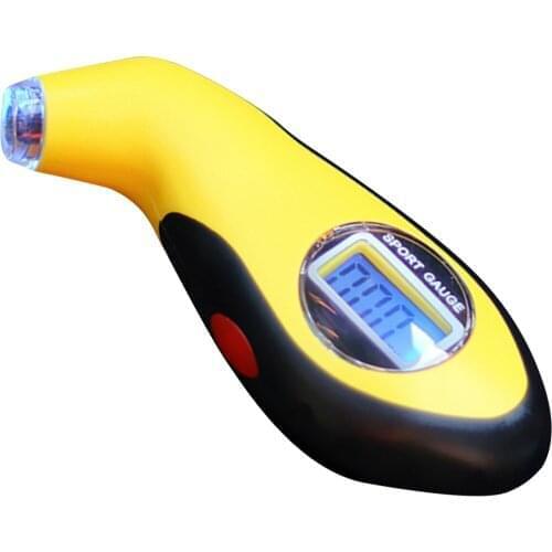Digital Car Tire Tyre Air Pressure Gauge Meter LCD Display Manometer Barometers Tester For Car Truck Motorcycle Bike