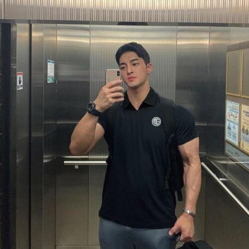 GYM WARRIORS Mens Summer Polos