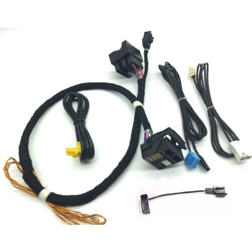 USE FIT FOR Golf 7 MK7 Passat B8 MQB TIGUAN POLO 6C MIB 2 ZR NAV Discover Pro Radio Adapter Cable Wire harness
