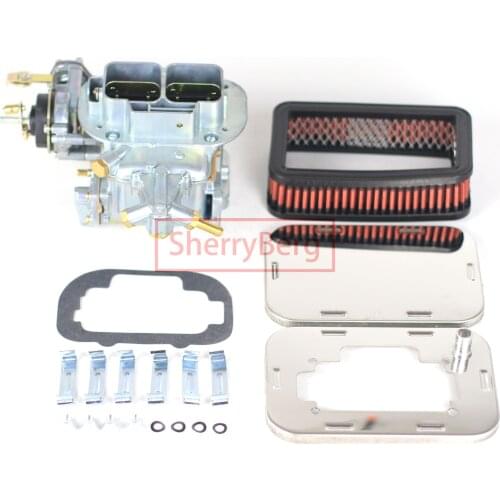 SherryBerg Carburador Carburettor Carb KIT FOR Toyota Mitsubishi SUZUKI ISUZU WEBER 32/36 DGV CARBURETOR + Air FILTER CONVERSION