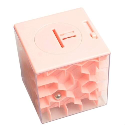 3D Maze Piggy Bank Transparent Ball-Shaped Transparent Ball-Shaped Suitable For Childrens Adult Birthday Gifts Etc
