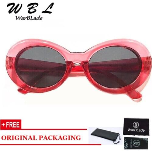 WarBLade 2019 Goggles Round Sunglasses For Women Men Brand Designer Mirrored Glasses Female Male Sun Glasses High Quality