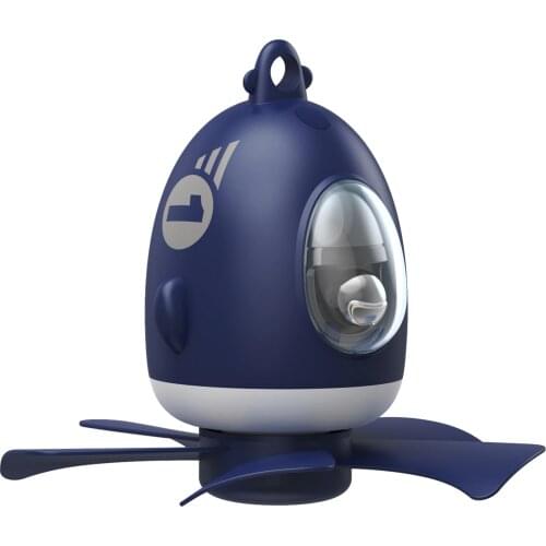 Airplane Shaped Ceiling Fan Light Hanging Nightlight Kids Room Bedroom Decor