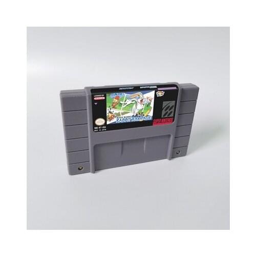 Bugs Bunny Rabbit Rampage - Action Game Card US Version English Language