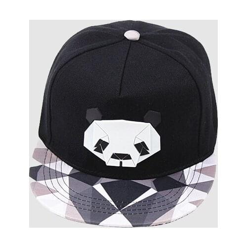 Hip Hop Hat Cartoon Panda Hat Sun Casual Hat Cool Hat For Men And Women Simple Sunshade Hat Spring Summer Hat
