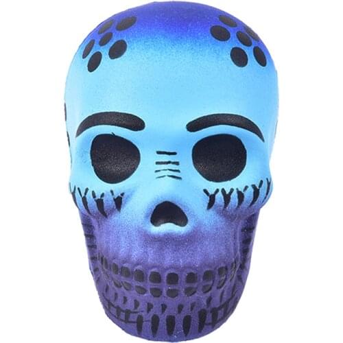 Halloween Skulll Scented Squishies Slow Rising Kids Toys Stress Relief Squishy Slow Rising Squeeze Toys Collection For Kids