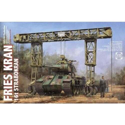 Takom 1/35 2109 Fries Kran 16t Strabokran 1943/44 Production Model Kit