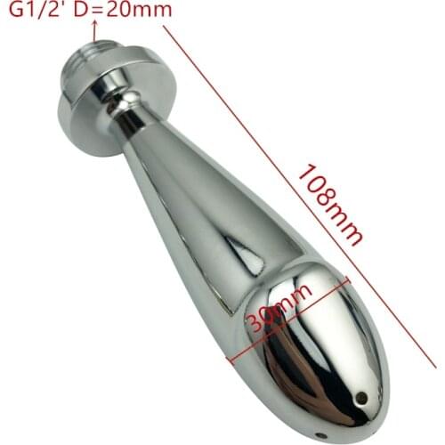 1pcs Bidet Faucets Sprayer Stainless Steel Chrome Finish Anal Irrigation Enema Nozzle