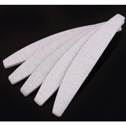 10 Pcs Nail File 100/100 Professional Nail Files Grey Boat Sanding Buffer Block Pedicure Manicure Buffing Polish Beauty Tools