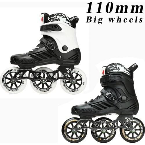2021 Adult Inline Skates 3 Wheels Outdoor Speed Skating Shoes Sneaker Roller Blade Aluminum Alloy Trucks Advancer Beginner Men