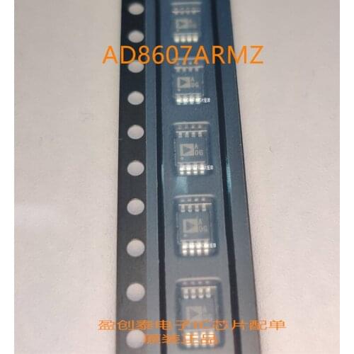 AD8607ARMZ AD8607ARM Screen Printing AOG/A0G MSOP8 AD8607 Operational Amplifier ADI