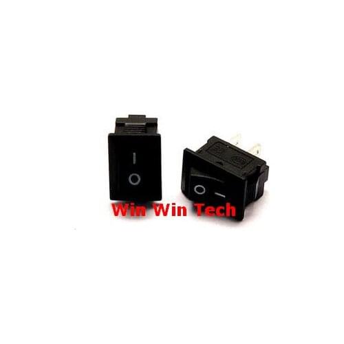 Free Shipping 100pcs ON / OFF Rocker Switch 250VAC 3A 2 Connectors 2 Pin