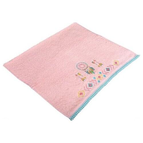 DowryWorld-Lux Baby Towel Pink %100 Cotton
