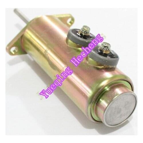 Fuel Shut Off Solenoid Valve 6T-4122 For 110-6465 24V