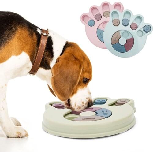 Dog Puzzle Toys Slow Feeder Interactive Increase Puppy IQ Food Dispenser Slowly Eating NonSlip Bowl Pet Cat Dogs Training Game