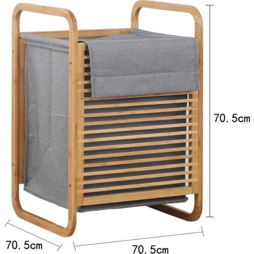 Dirty Clothes Storage Basket Bathroom Cloth Folding Large Capacity Of Household Storage Space Saving Bathroom Accessories