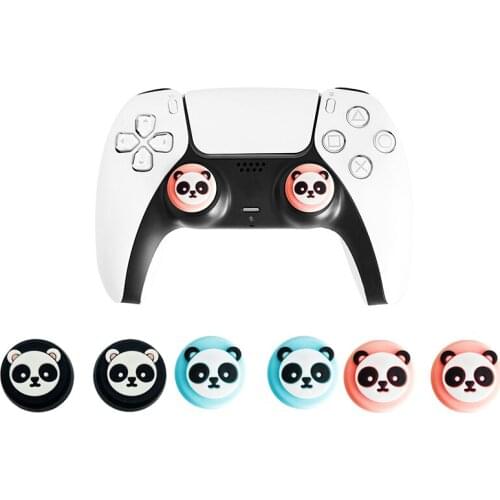 Panda Thumbsticks Cover Set Grip Cap Joystick Cover Case For Sony PS5 PS4 PS3 Slim Xbox 360/One Series X Switch Pro Thumbstick