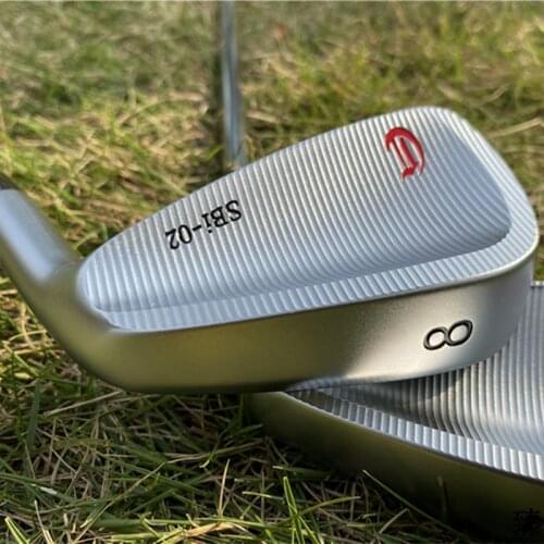 New golf irons CRAZY SBi-02 Iron Set Silver ( 4 5 6 7 8 9 P ) with steel shaft 7pcs golf clubs