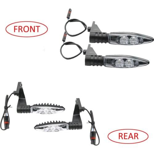 For F800GS R1200GS ADVENTURE 2008-2012 Front and Rear Indicators Motorcycle Turn Signal Lights for BMW R 1200GS R 1200 GS
