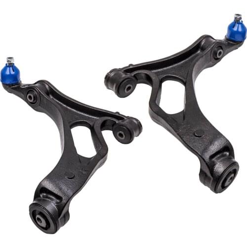 Driver & Passenger Front Lower Control Arms For Audi Q7 2007 2008 w/ Ball Joint
