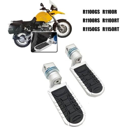 Motorcycle Adjustable Rear Footrests Passenger Foot Pegs Rests For BMW R1100GS R1100R R1100RS R1100RT R1150GS R1150RT 1994-2005