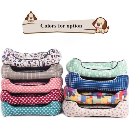 High Quality Pet Dog Bed All Seasons Dog Baskets Nest Warm Kennel For Cat Puppy Small Large Dogs Sofa Kennel Pet Cushion