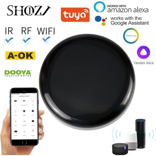 Smart Life Universal Intelligent Remote Controller WiFi+IR+RF Switch Home Appliances Automation Works with Alexa Google Home