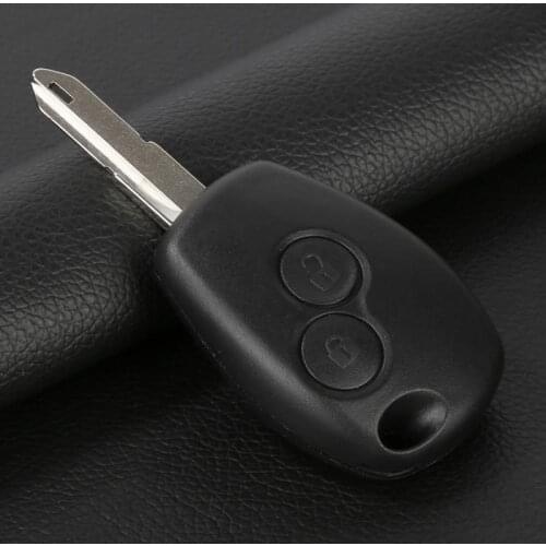 RENAULT Clio DACIA Logan Sandero Keyless Entry Key Fob Case Replacement 2 Bin 350B Remote Key Shell