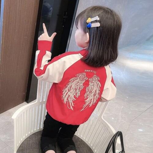 ZHUISHU Spring Jackets For Girls
